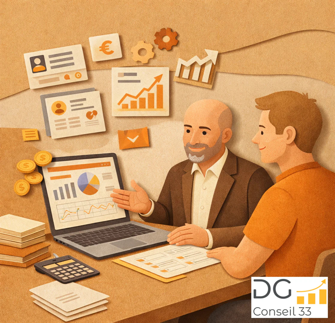 conseiller DG Conseil 33 accompagne dirigeant de tpe analyse outils numériques tableau de bord digital pilotage entreprise conseil en gestion Bordeaux conseiller DG Conseil 33 accompagne dirigeant de tpe analyse outils numériques tableau de bord digital pilotage entreprise conseil en gestion Bordeaux