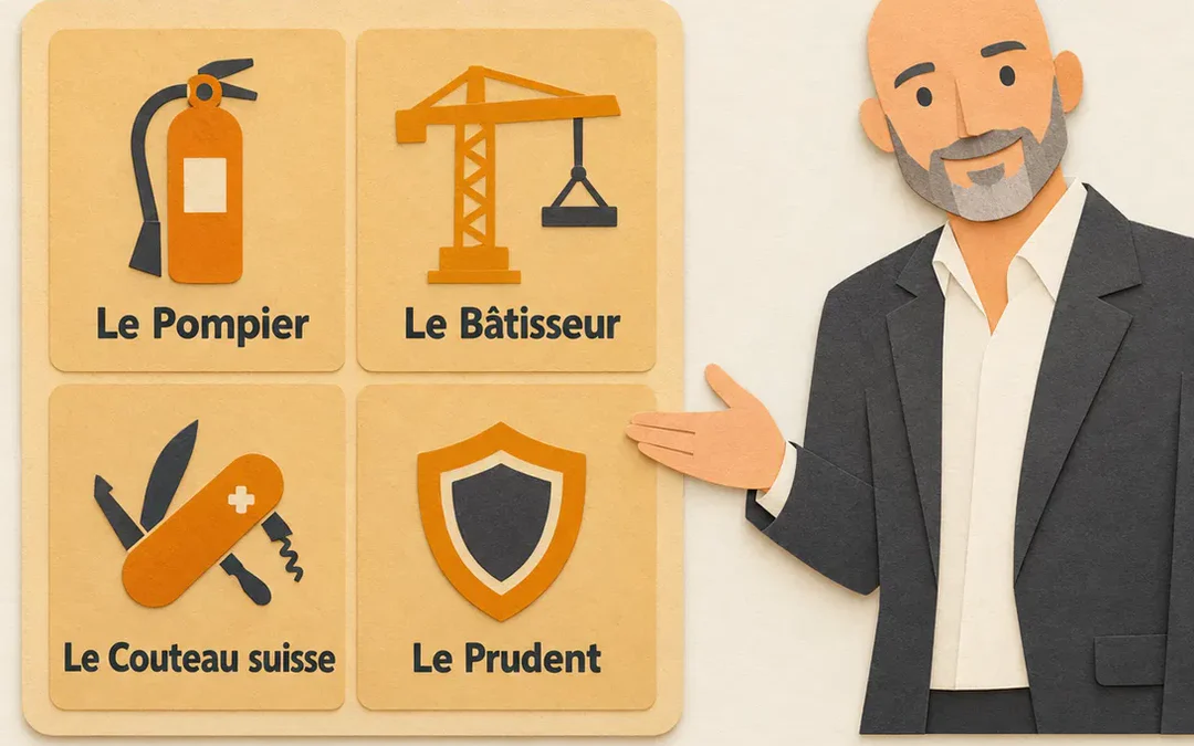 Pompier, Bâtisseur, Couteau suisse ou Prudent ?